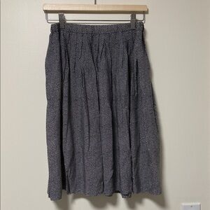 Vintage Evan Picone Stars Midi Pleated Skirt